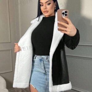Women SXY winter Jacket Thicker therminal lined black