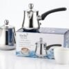 GeBe Coffee Pot Set – 3 Pieces Stainless Steel