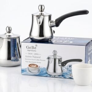 GeBe Coffee Pot Set – 3 Pieces Stainless Steel