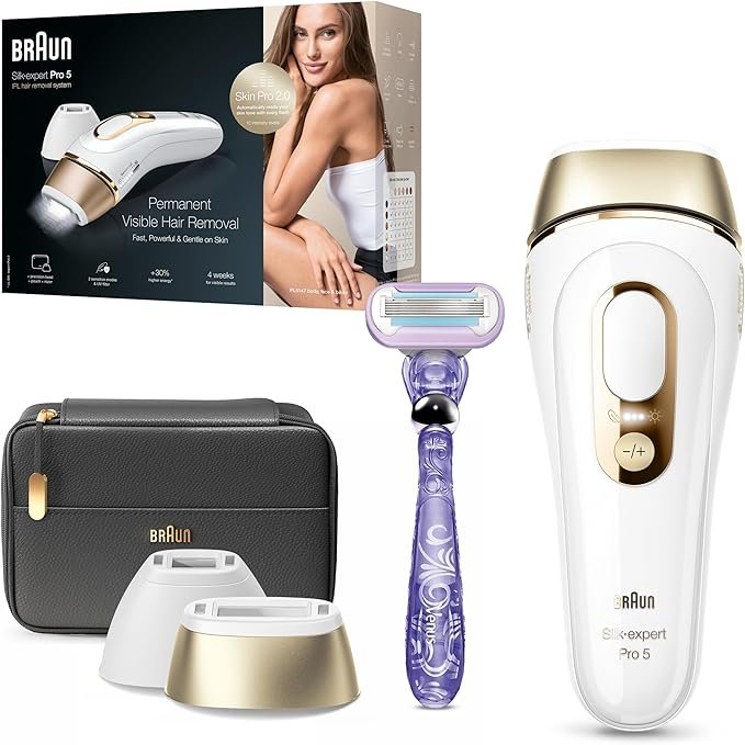 Braun Silk·expert Pro 5, At-Home Laser