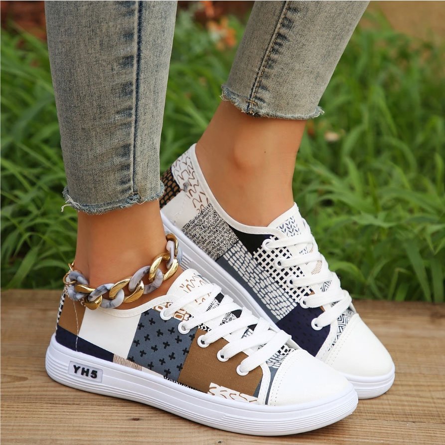 Fashionable Sports & Casual Breathable Lightweight Anti-Slip Flat Shoes