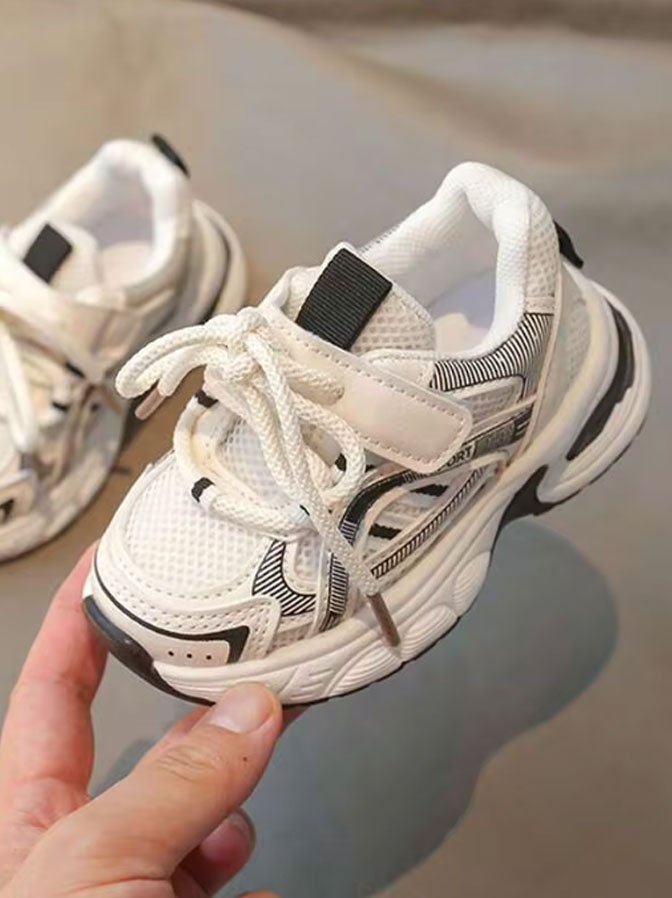 Kids Lightweight Chunky Mesh Sneakers