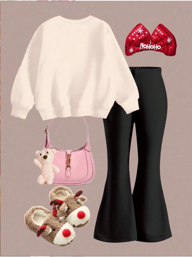 Sweatshirt&Flared