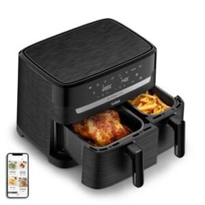 Easy Fry Dual EY901N40 Air Fryer - Black, 8.3L