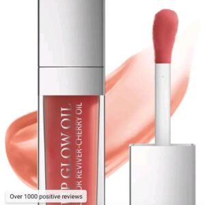 hydrating lip glow oil designed to nourish lips while providing a sheer, glossy tint.
